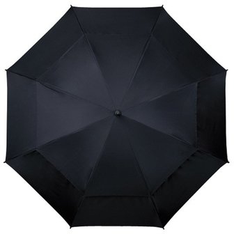 Falcone® Sturm- Golfschirm Schwarz - Regenschirme Online Bestellen
