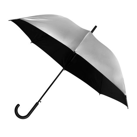 Stockschirm Silber Automatik - Regenschirme Online Bestellen