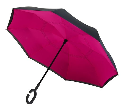 Bestellen Rosa Regenschirme - Online Regenschirm Inside Out