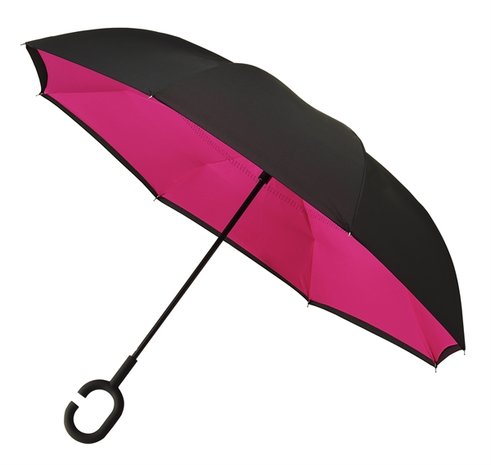 Inside Out Regenschirm Rosa - Regenschirme Online Bestellen