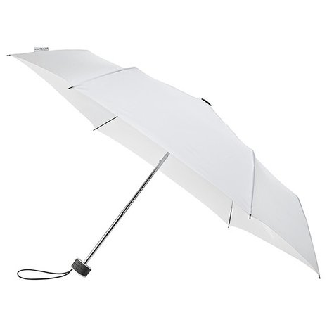 Ultraflacher Taschenschirm Online Regenschirme - in Bestellen Weiß