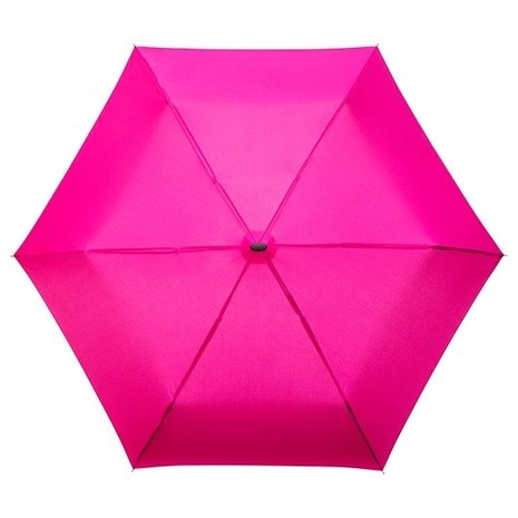 Ultraflacher Taschenschirm Rosa - Regenschirme Bestellen Online